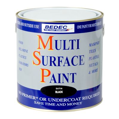 BEDEC 2.5L MSP SOFT SATIN BLACK