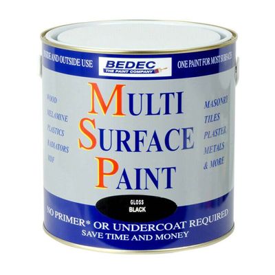 BEDEC 2.5L MSP SOFT GLOSS BLACK