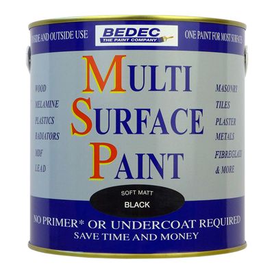 BEDEC 2.5L MSP SOFT MATT BLACK