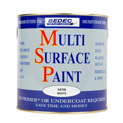 BEDEC 2.5L MSP SOFT SATIN WHITE