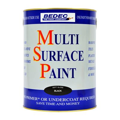 BEDEC 5L MSP SOFT GLOSS BLACK