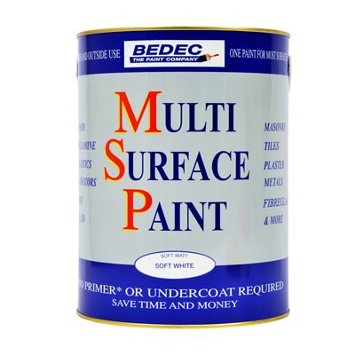 BEDEC 5L MSP SOFT MATT WHITE