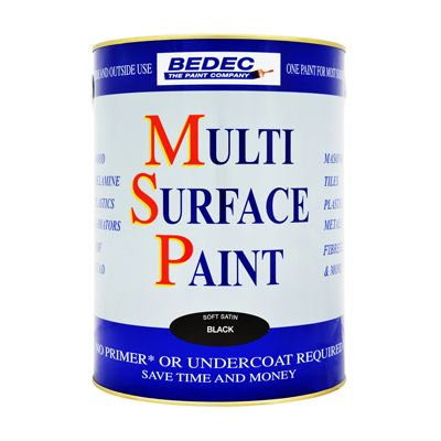 BEDEC 5L MSP SOFT SATIN BLACK
