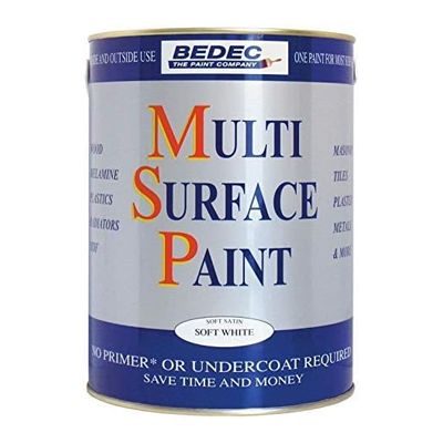 BEDEC 5L MSP SOFT SATIN WHITE