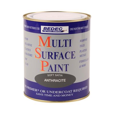 BEDEC 750ML MSP SOFT SATIN ANTHRACITE