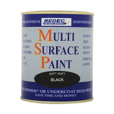 BEDEC 750ML MSP SOFT MATT BLACK
