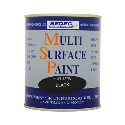 BEDEC 750ML MSP SOFT SATIN BLACK