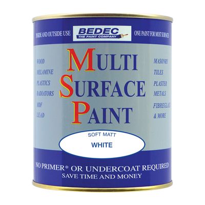 BEDEC 750ML MSP SOFT MATT WHITE