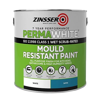 Zinsser Perma White Interior Satin 2.5L