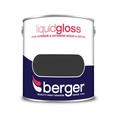 BERGER LIQUID GLOSS BLACK 2.5L