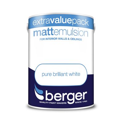 BERGER MATT EMULSION BRIL WHITE 3L