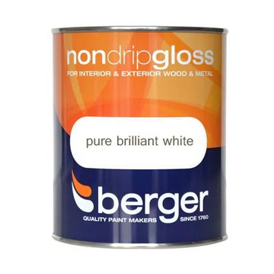 BERGER NON DRIP GLOSS BRIL WHITE 750ML