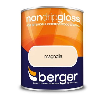 BERGER NON-DRIP GLOSS 750ML MAGNOLIA
