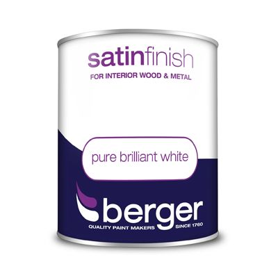 BERGER SATIN SHEEN BRIL WHITE 750ML