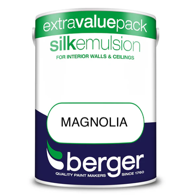 BERGER SILK EMULSION MAGNOLIA 3L