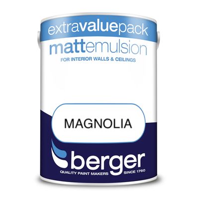 BERGER MATT EMULSION MAGNOLIA 3L