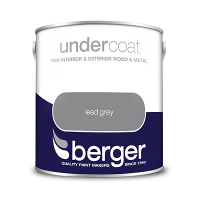 BERGER UNDERCOAT LEAD GREY 2.5L