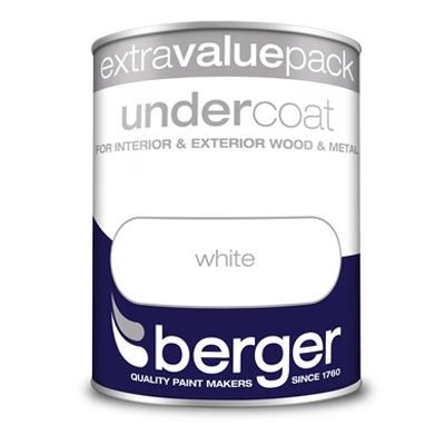 BERGER UNDERCOAT WHITE 1.25L