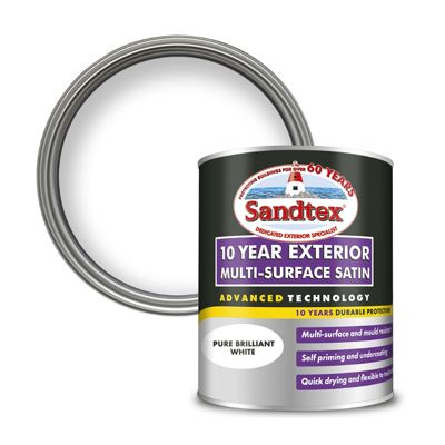 Sandtex 10 Year Multi-Surface Satin PBW 750ml