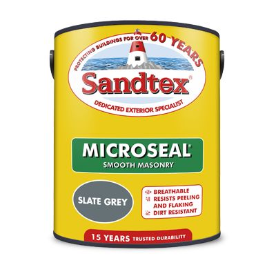 SANDTEX RETAIL M/SEAL SMOOTH MASONRY SLATE GREY 5L