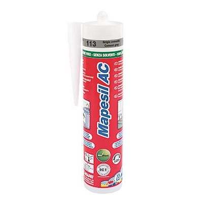 Mapei Mapesil AC Silicone Cement Grey 113 - 310ml