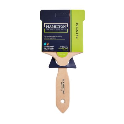 Hamilton Prestige 100mm Pure Synthetic Laying Off Brush