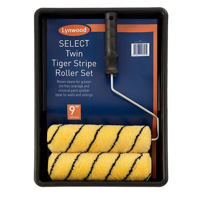 Lynwood Select Twin Tiger Stripe Roller Set 9&quot;