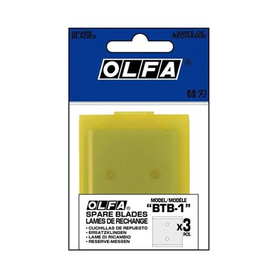 Olfa Blade for BTC-1 Scraper (Pack of 3) BTB-1