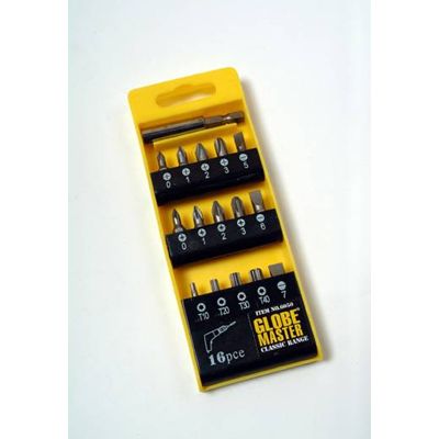 G/M 16pce Bit Box Set