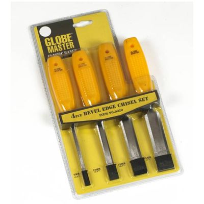 G/M 4pce Bevel Edge Chisel Set