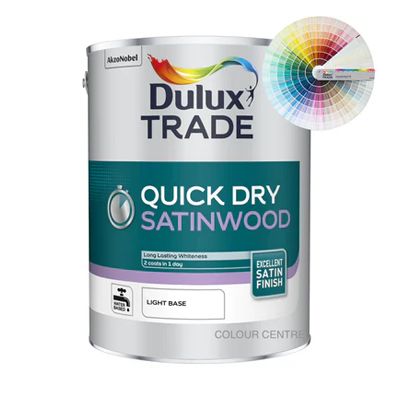 DULUX TRADE QUICK DRY SATINWOOD TINT COL 5L