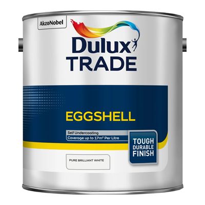 DULUX TRADE EGGSHELL PBW 2.5L