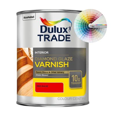 DULUX TRADE DIAMOND GLAZE VARNISH TINT COL 1L