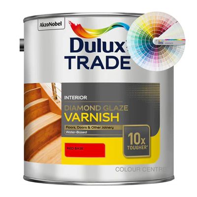 DULUX TRADE DIAMOND GLAZE VARNISH TINT COL 2.5L