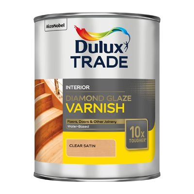 DULUX TRADE DIAMOND GLAZE VARNISH SATIN 1L