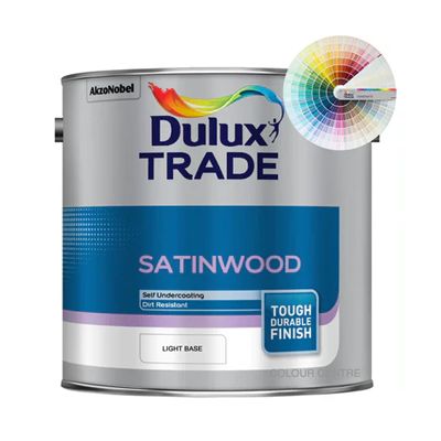 DULUX TRADE SATINWOOD TINT COL 2.5L
