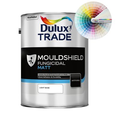 DULUX TRADE M/SHIELD FUNGICIDAL MATT TINT COL 5L
