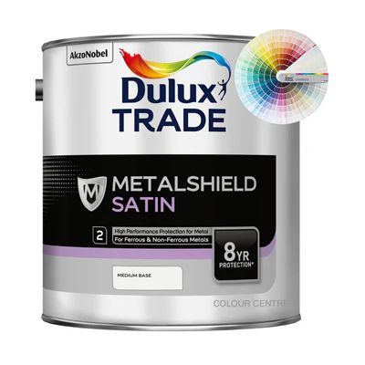 DULUX TRADE METALSHIELD SATIN TINT COL 2.5L