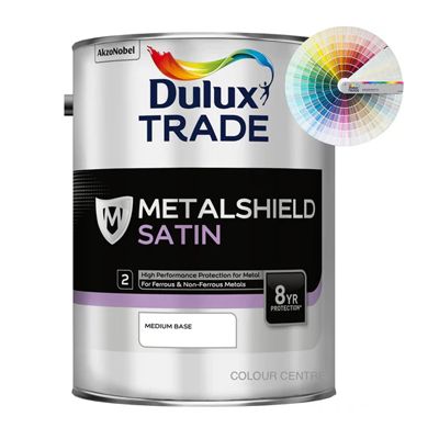 DULUX TRADE METALSHIELD SATIN TINT COL 5L