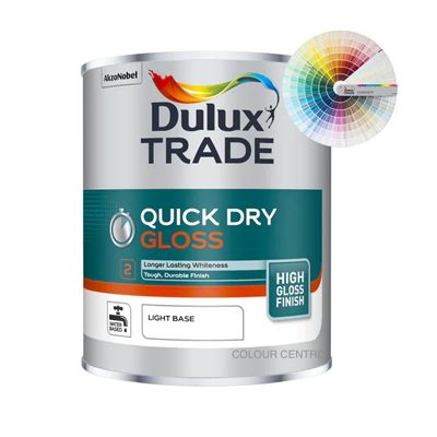 DULUX TRADE QUICK DRY GLOSS TINT COL 1L