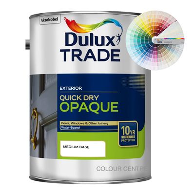 DULUX TRADE QUICK DRY OPAQUE TINT COL 5L