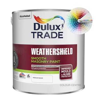 DULUX TRADE W/SHIELD SMOOTH MASONRY TINT COL 2.5L