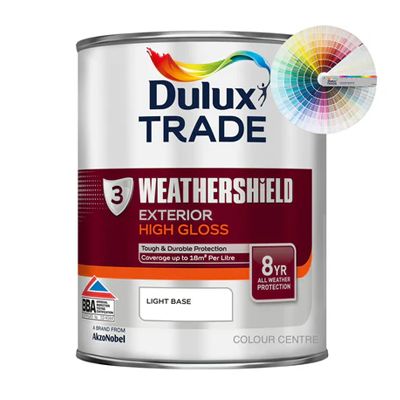 DULUX TRADE W/SHIELD EXT/GLOSS TINT COL 1L
