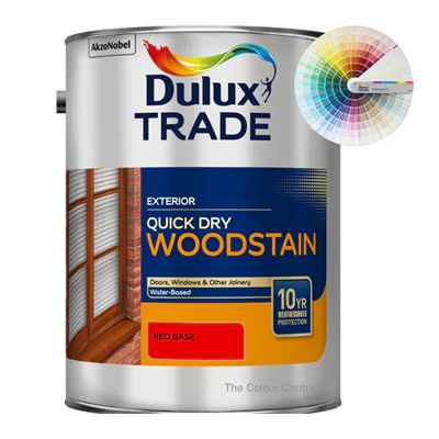 DULUX TRADE QUICK DRY WOODSTAIN TINT COL 5L