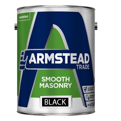 ARMSTEAD TRADE SMOOTH MASONRY BLACK 5L