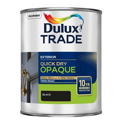 Dulux Trade QD Opaque Black 1L