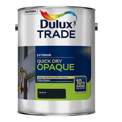 Dulux Trade QD Opaque Black 5L