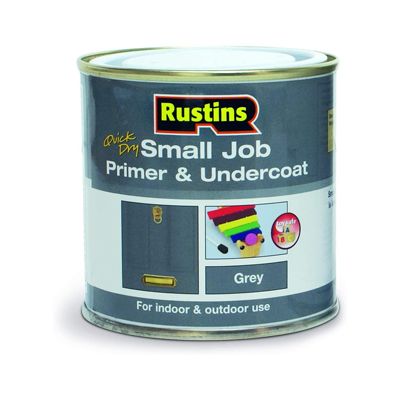 Rustins Small Job QD Primer/Undercoat Grey 250ml