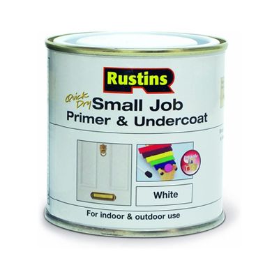 Rustins Small Job QD Primer/Undercoat White 250ml