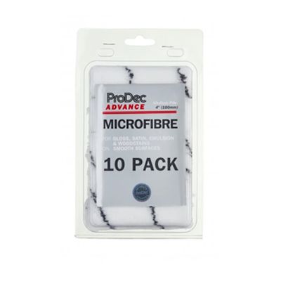 4&quot; MICROFIBRE MED PILE MINI ROLLERS (10PK)